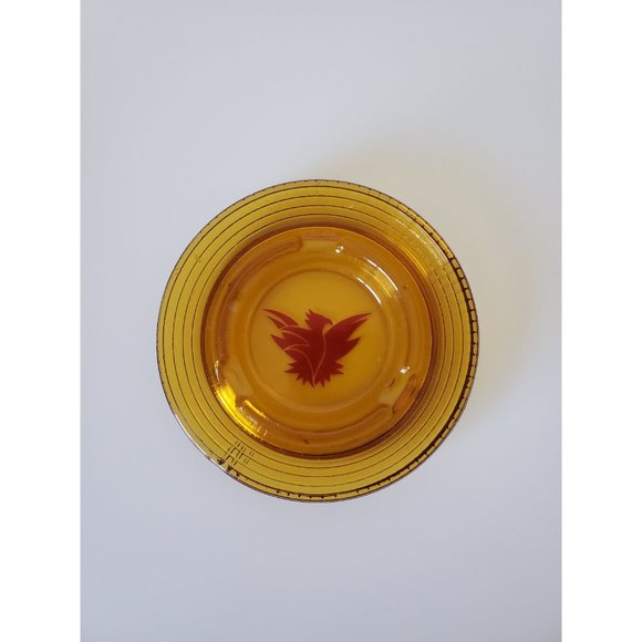 Amber Phoenix Ashtray - Picture 4 of 4